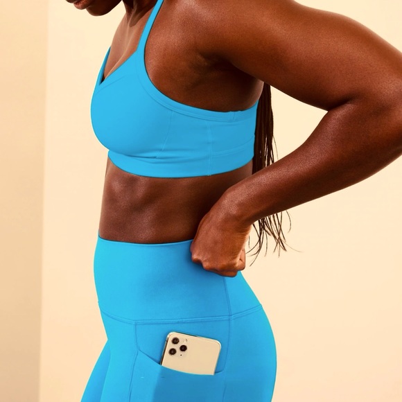 Lululemon Fast Free Tight 19’ Nulux Hawaii Blue sz 4 - Picture 6 of 12